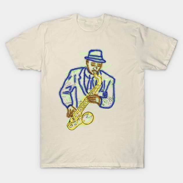 Love Jazz T-Shirt by djmrice